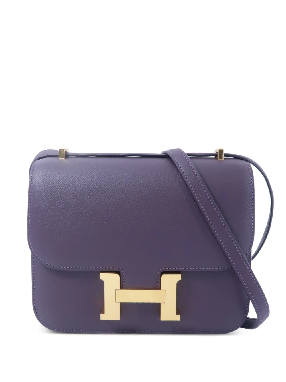 Hermès Pre-Owned Borsa a spalla Constance - Viola
