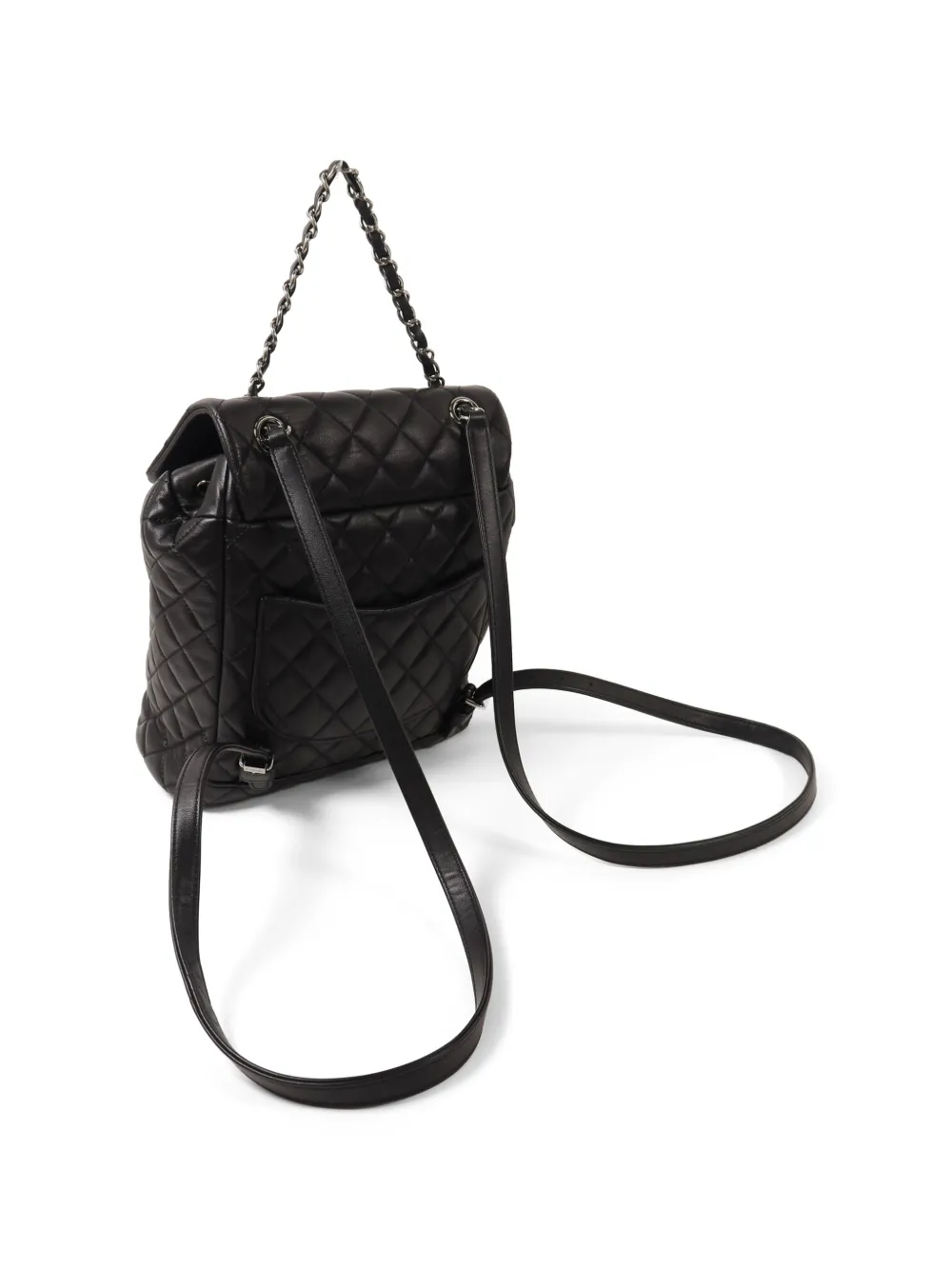 CHANEL Pre-Owned Urban Spirit CC rugzak met draaislot Zwart