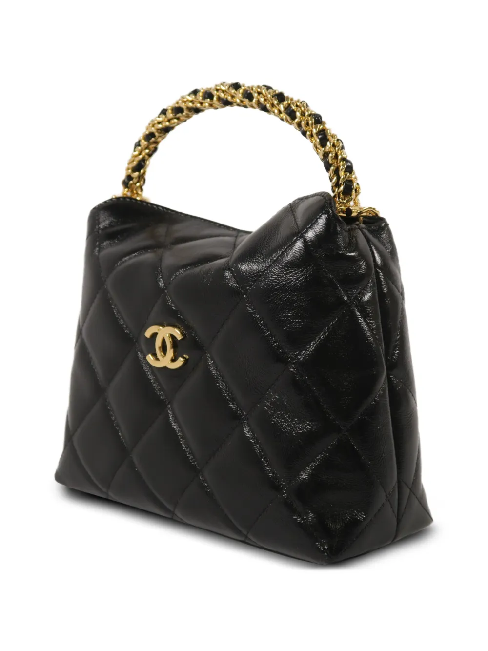 CHANEL Pre-Owned Shopper met CC-logo Zwart