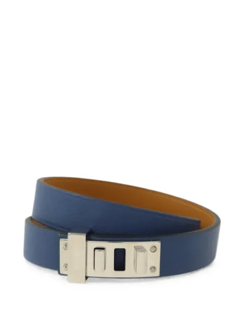 Hermès Pre-Owned 2016 Double Tour leather bracelet