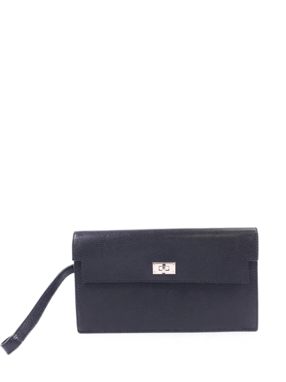 Hermès Pre-Owned 2024 längliches Kelly Pocket Portemonnaie - Schwarz