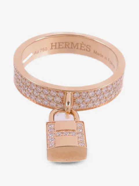 Hermès Pre-Owned Kelly Clochette diamond ring