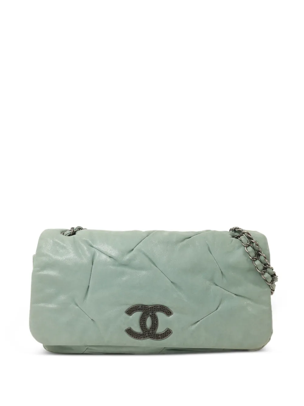 CHANEL Pre-Owned CC chain shoulder bag - Verde