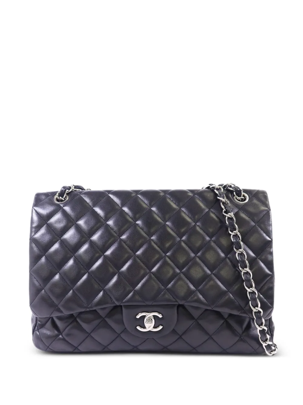 CHANEL Pre-Owned Maxi Classic shoulder bag - Black