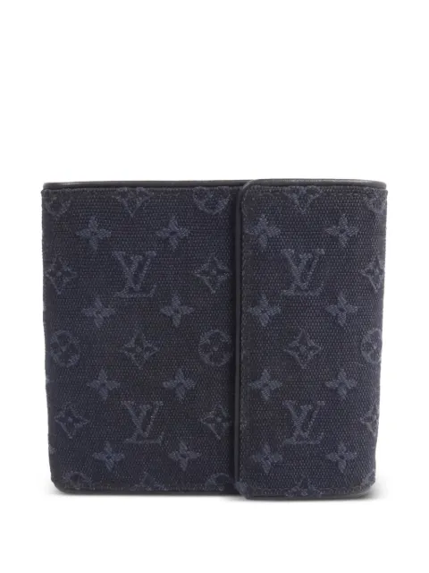 Louis Vuitton Pre-Owned mini Monogram-canvas bi-fold wallet