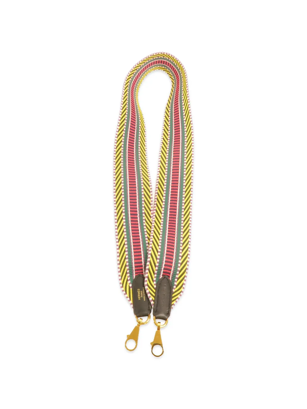 Hermès Pre-owned Sangle Cavale Bag Strap in Yellow, view 4