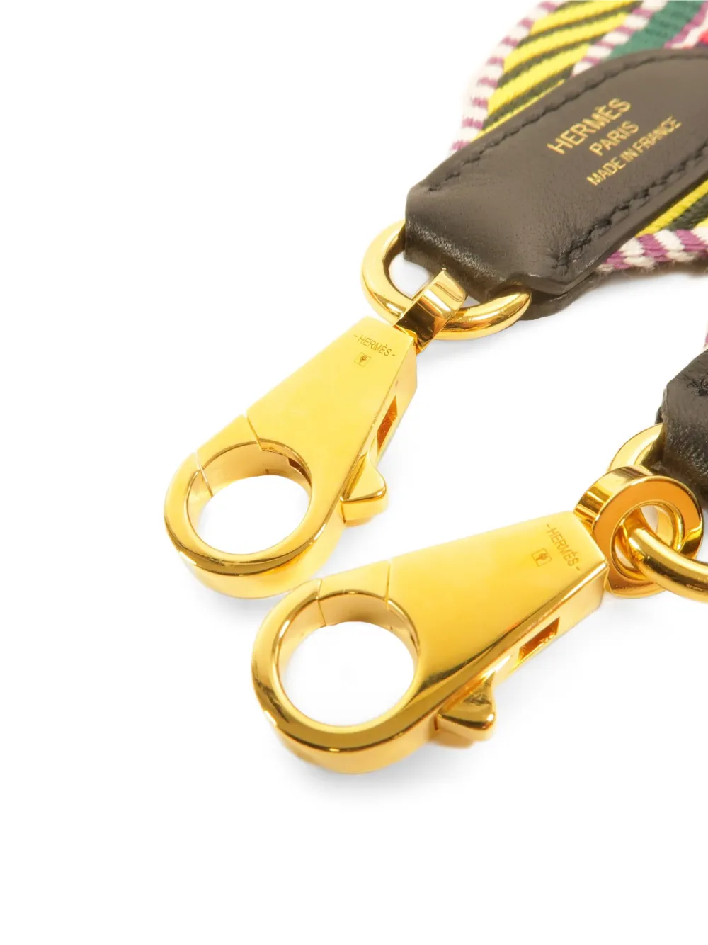 Hermès Pre-owned Sangle Cavale Bag Strap in Yellow, view 5