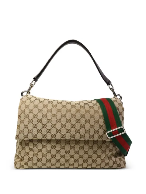 Gucci Pre-Owned large GG Monogram crossbody bag