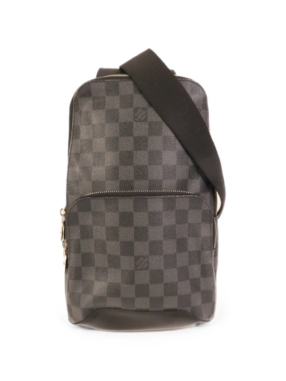 Louis Vuitton Pre-Owned NM Damier Graphite Avenue Sling Schultertasche - Grau