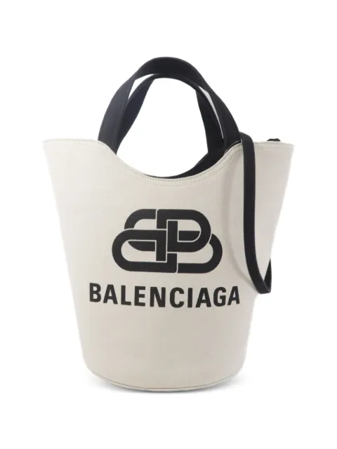 Balenciaga Pre-Owned Wave logo tote bag