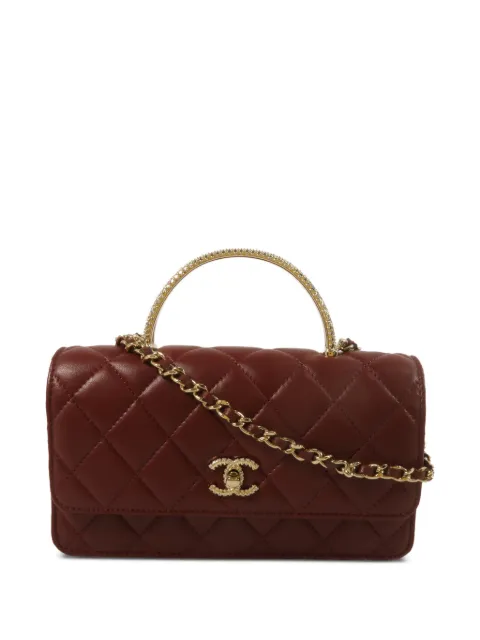 CHANEL Pre-Owned interlocking-CC shoulder bag