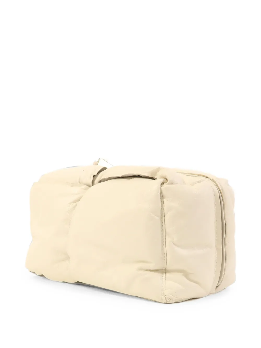 Bottega Veneta Pre-Owned Leren clutch Beige