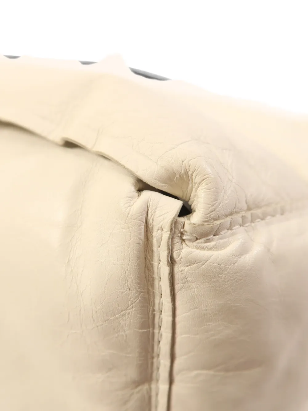 Bottega Veneta Pre-Owned Leren clutch Beige
