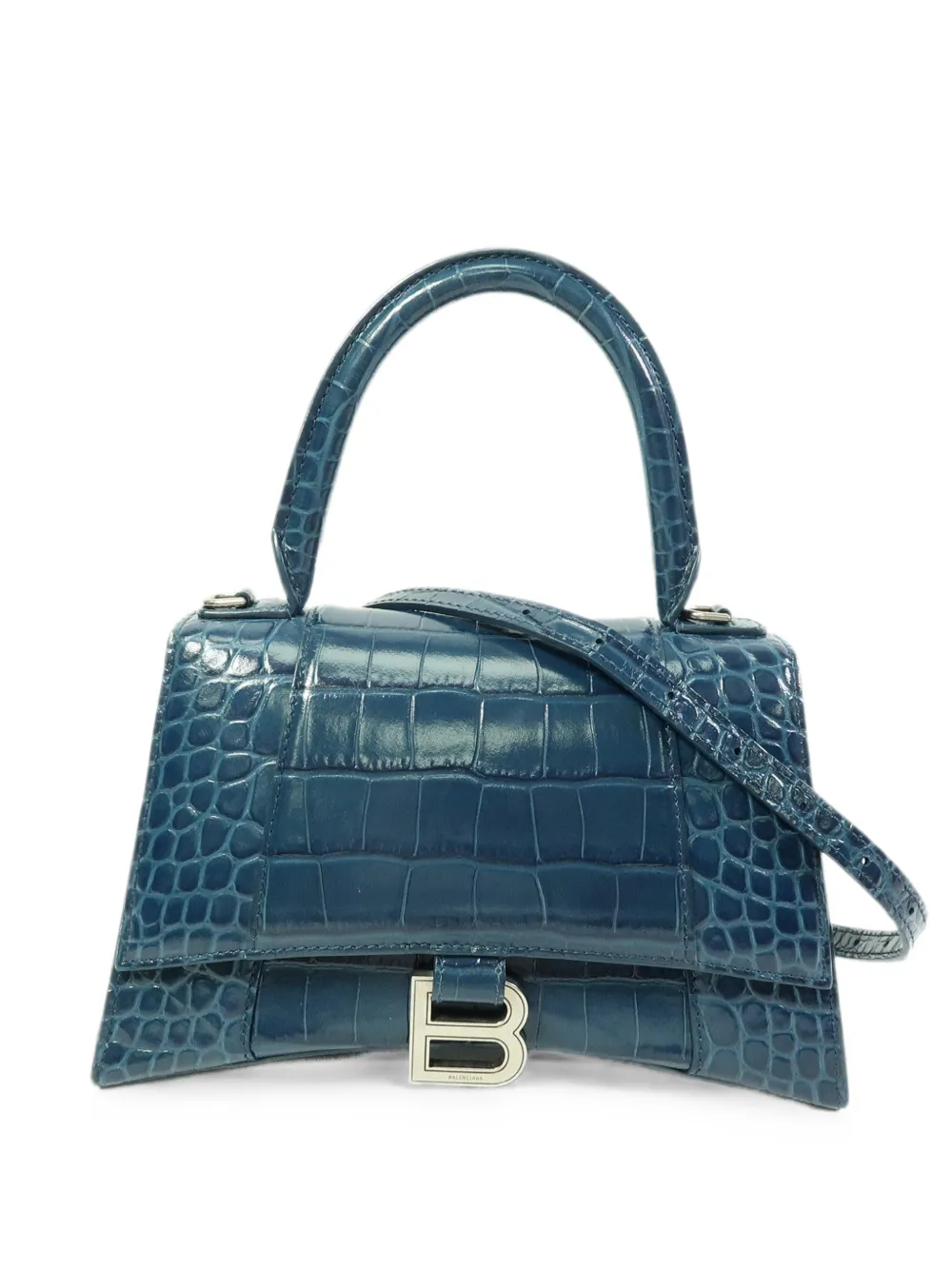 Balenciaga Pre-Owned Kleine Hourglass Handtasche - Blau
