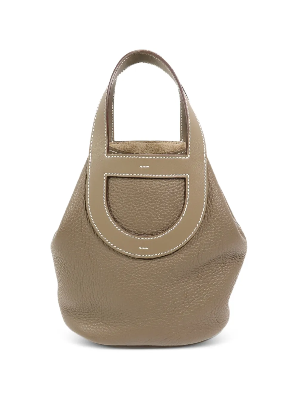 Hermès Pre-Owned 2022 18 In-the-Loop leather tote bag - Grey