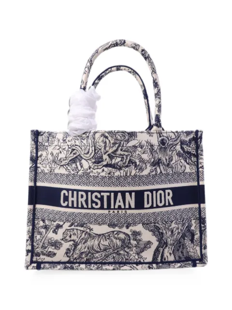 Christian Dior Pre-Owned bolso shopper Book Toile de Jouy