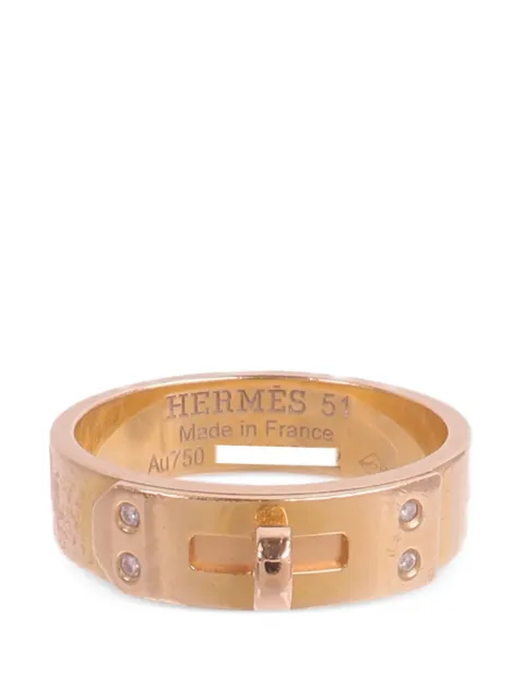 Hermès Pre-Owned Kelly diamond ring