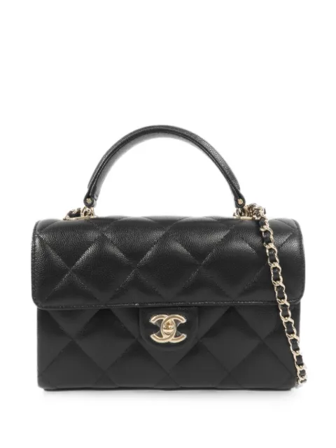 CHANEL Pre-Owned Gesteppter Tote Bag mit CC-Drehverschluss