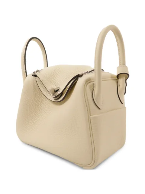 Hermès Pre-Owned mini Lindy two-way leather tote bag