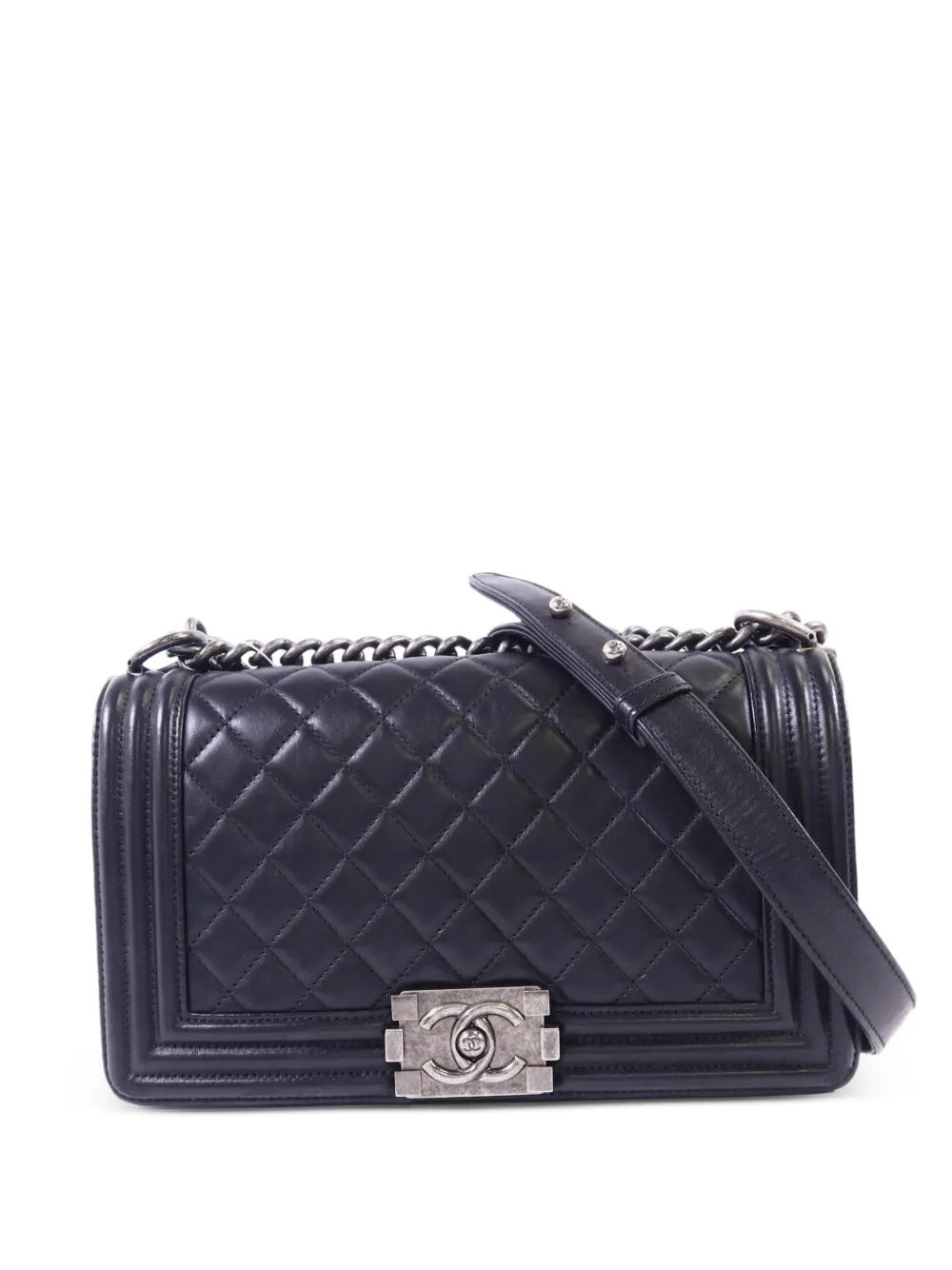 CHANEL Pre-Owned 25 Boy quilted shoulder bag - Black