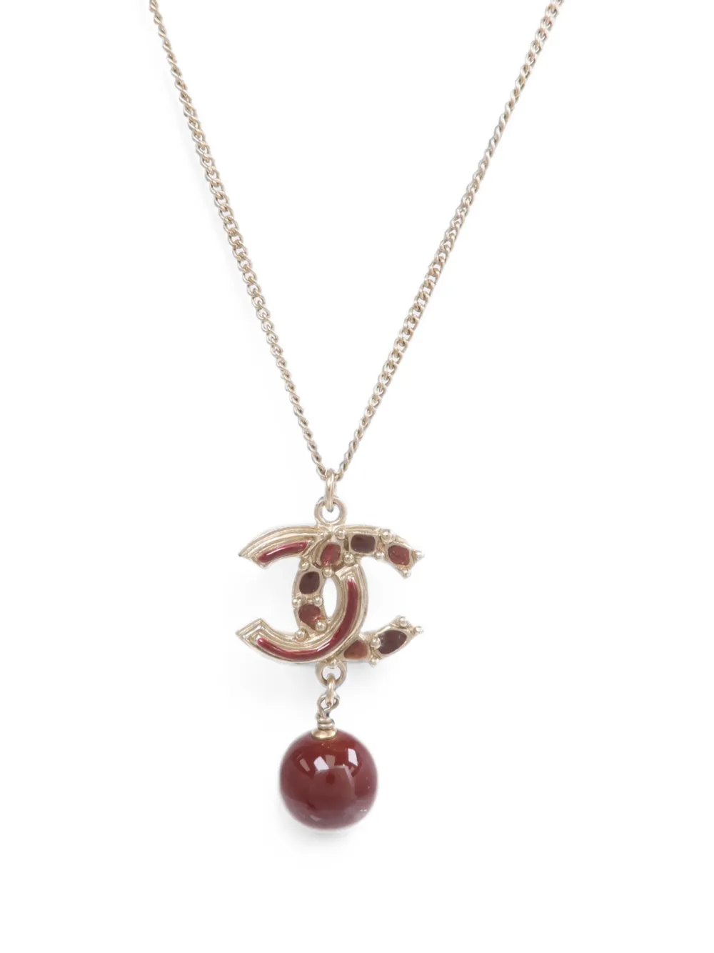 CHANEL Pre-Owned CC pendant necklace - Gold