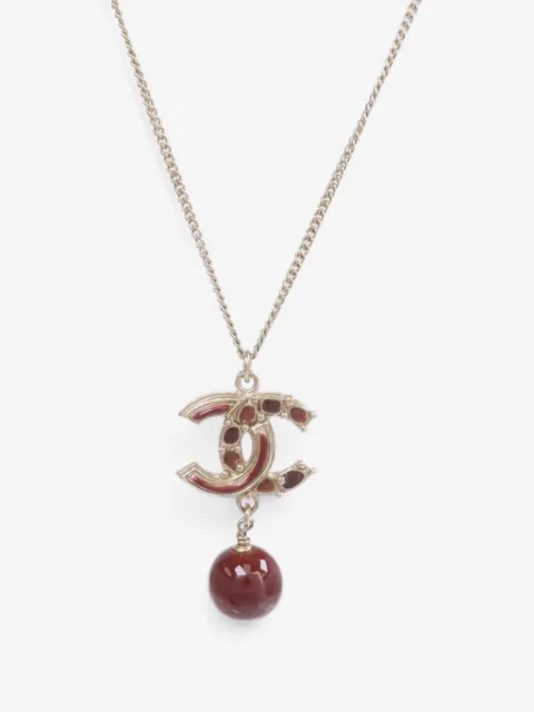 CHANEL Pre-Owned CC pendant necklace