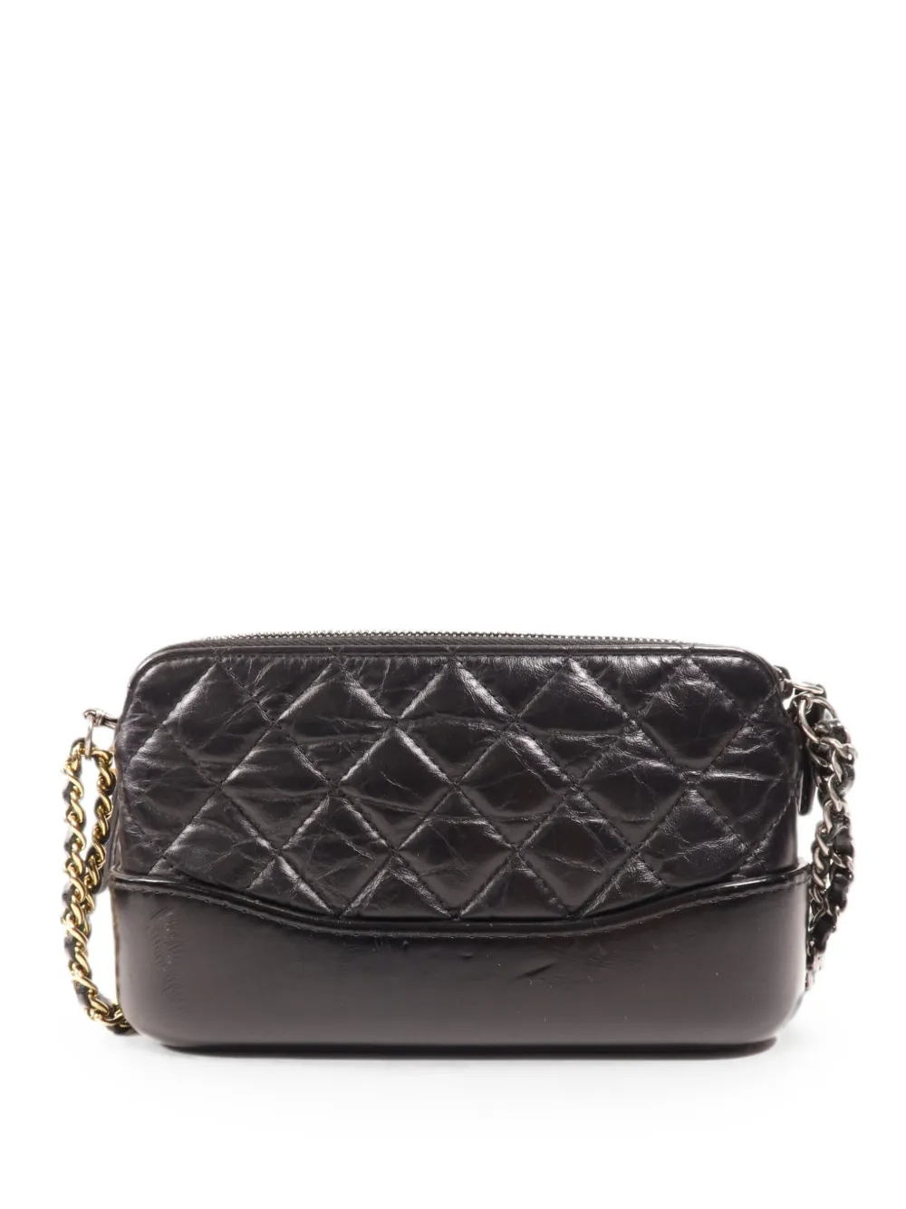 CHANEL Pre-Owned Borsa a spalla Gabrielle matelassé - Nero