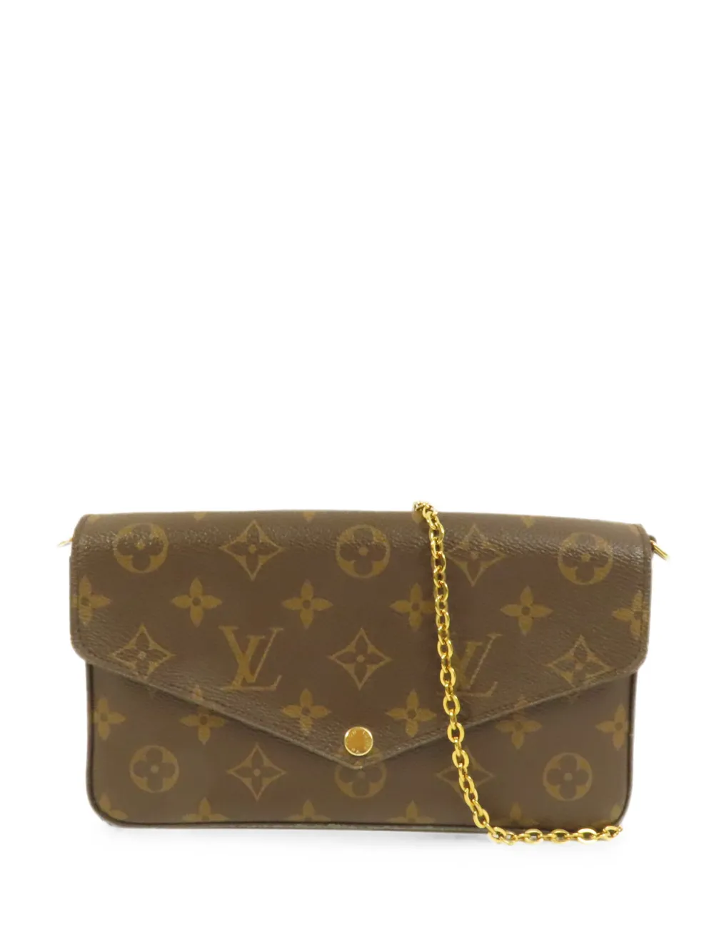 Louis Vuitton Pre-Owned Felicie Monogram shoulder bag - Marrone