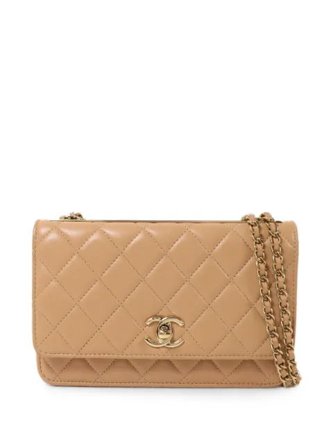 CHANEL Pre-Owned quilted CC turn-lock shoulder bag