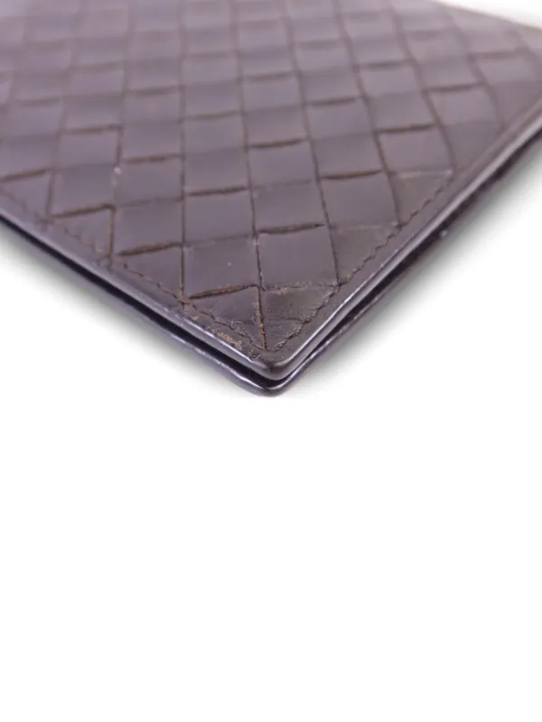 Bottega Veneta Pre-Owned Intrecciato Bifold money-clip Wallet