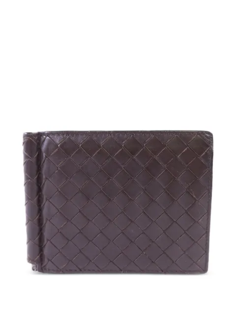 Bottega Veneta Pre-Owned Intrecciato bifold money-clip wallet
