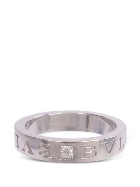 Bvlgari Pre-Owned кольцо B.zero1 с бриллиантами