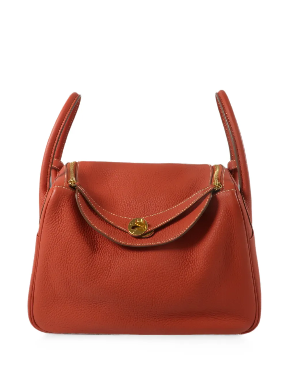 Hermès Pre-Owned 2011 30 Lindy shoulder bag - Rosso