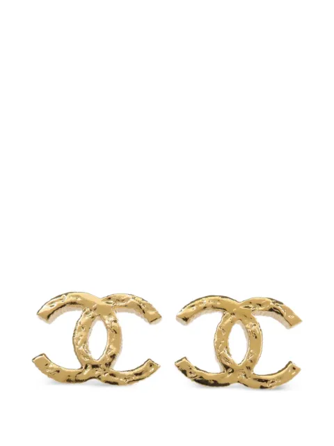 CHANEL Pre-Owned CC-logo earrings