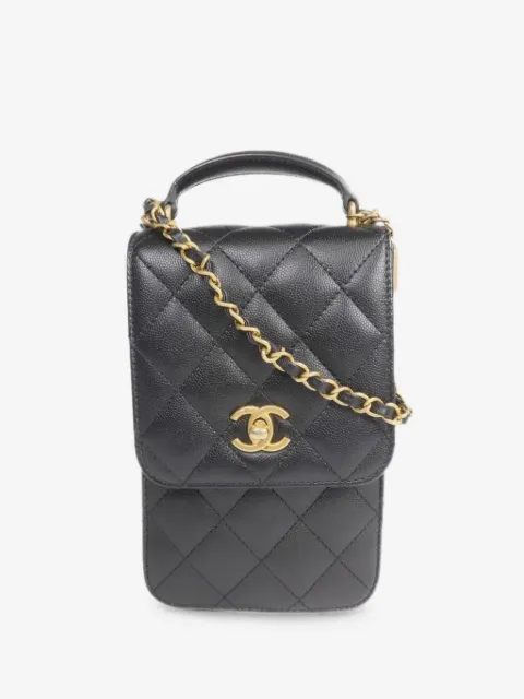 CHANEL Pre-Owned Vertical In The Loop crossbody-taske i kalveskind