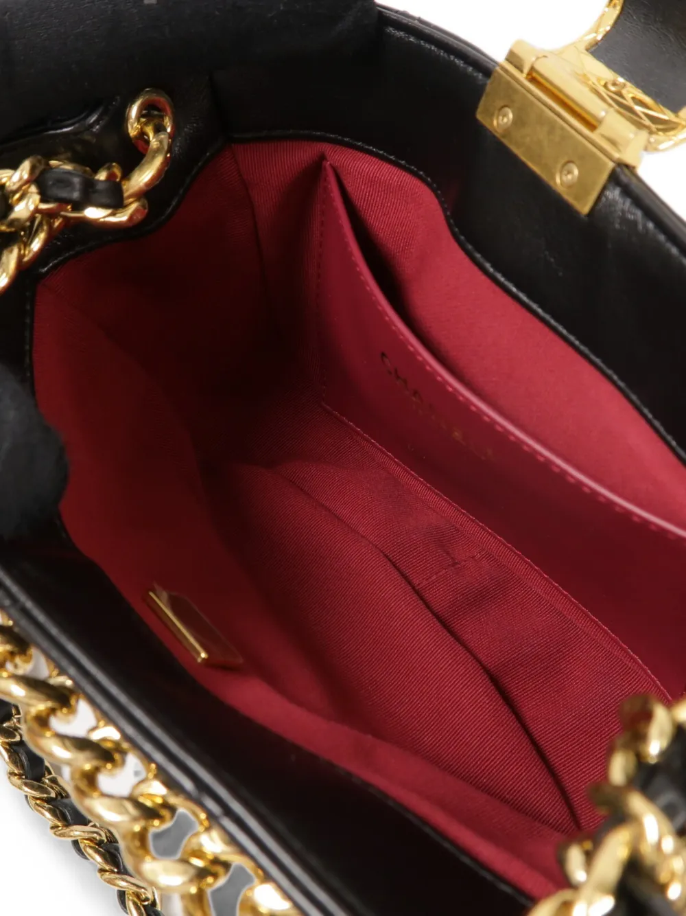 CHANEL Pre-Owned CC gewatteerde schoudertas Zwart