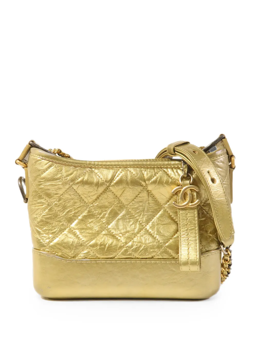 CHANEL Pre-Owned Gabrielle CC chain shoulder bag - Gold