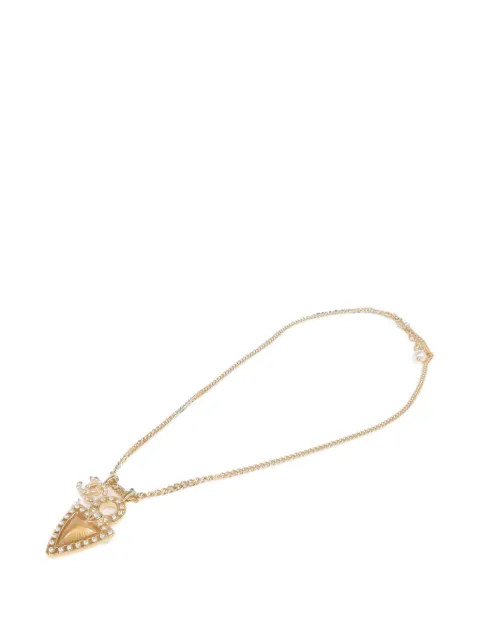 CHANEL Pre-Owned CC triangle necklace