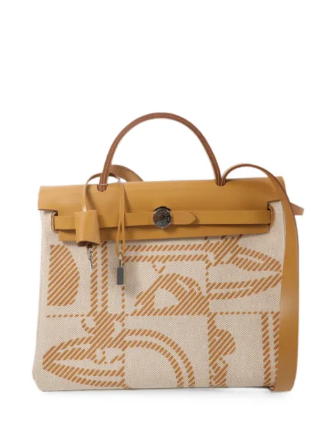 Hermès Pre-Owned Herbag canvas handbag