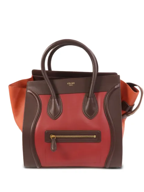 Celine Pre-Owned Mini Luggage leather tote bag
