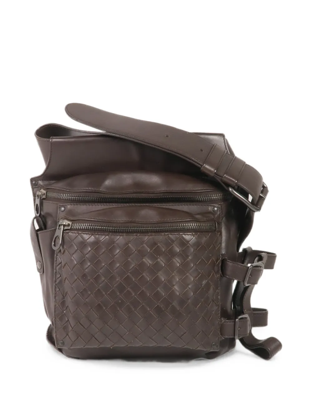 Bottega Veneta Pre-Owned Intrecciato belt bag - Marrone