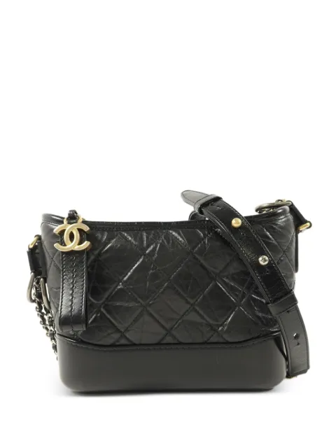 CHANEL Pre-Owned Gabrielle quilted shoulder bag