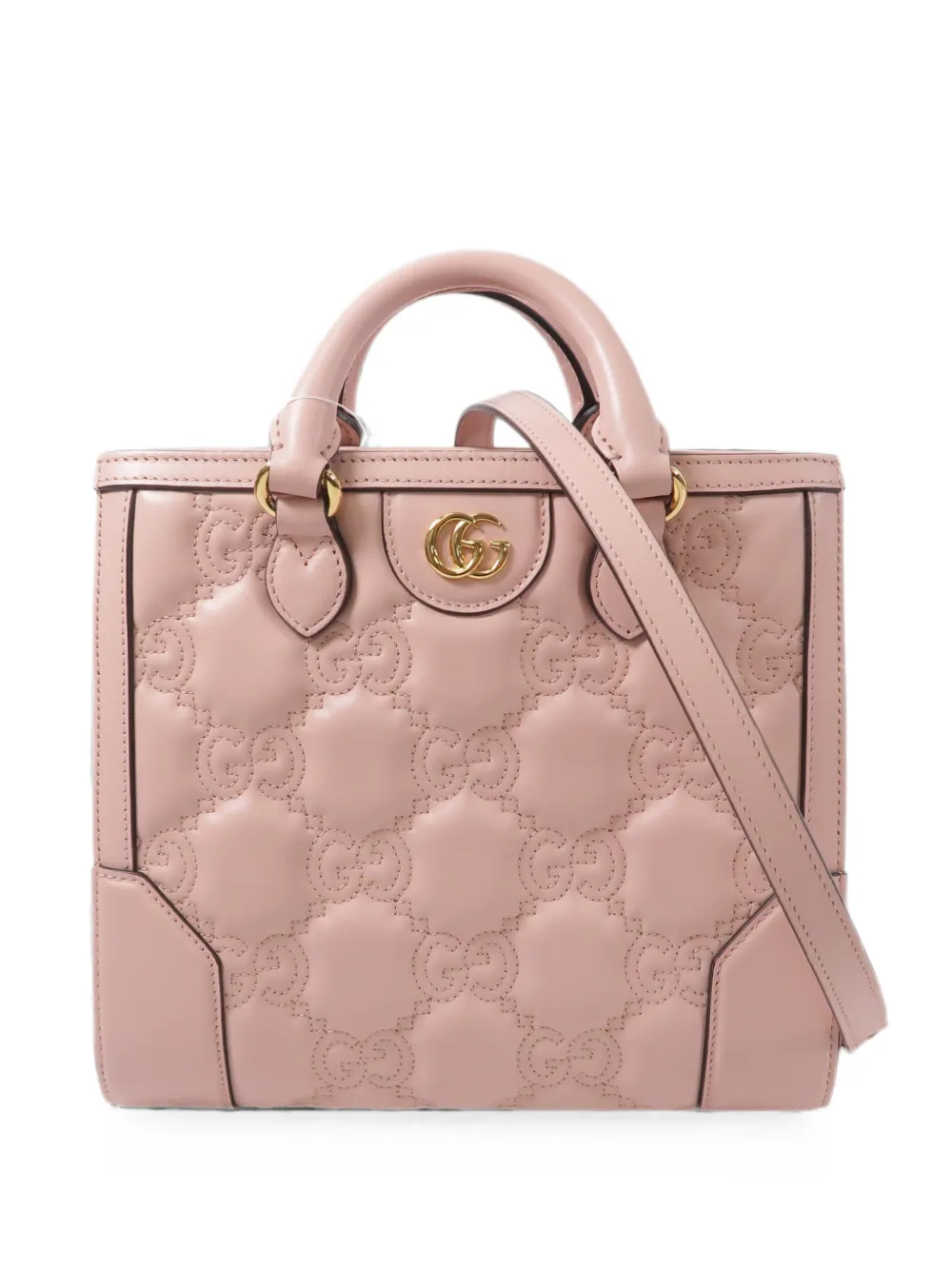 Gucci Pre-Owned GG Matelassé shoulder bag - Rosa