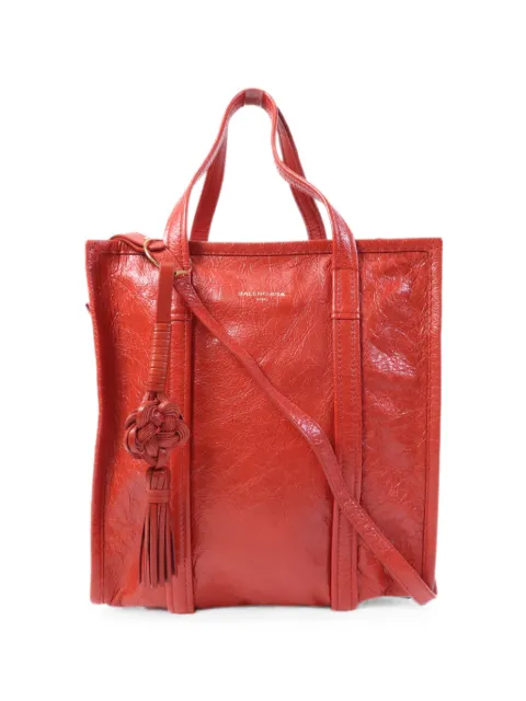 Balenciaga Pre-Owned Bazar leather tote bag