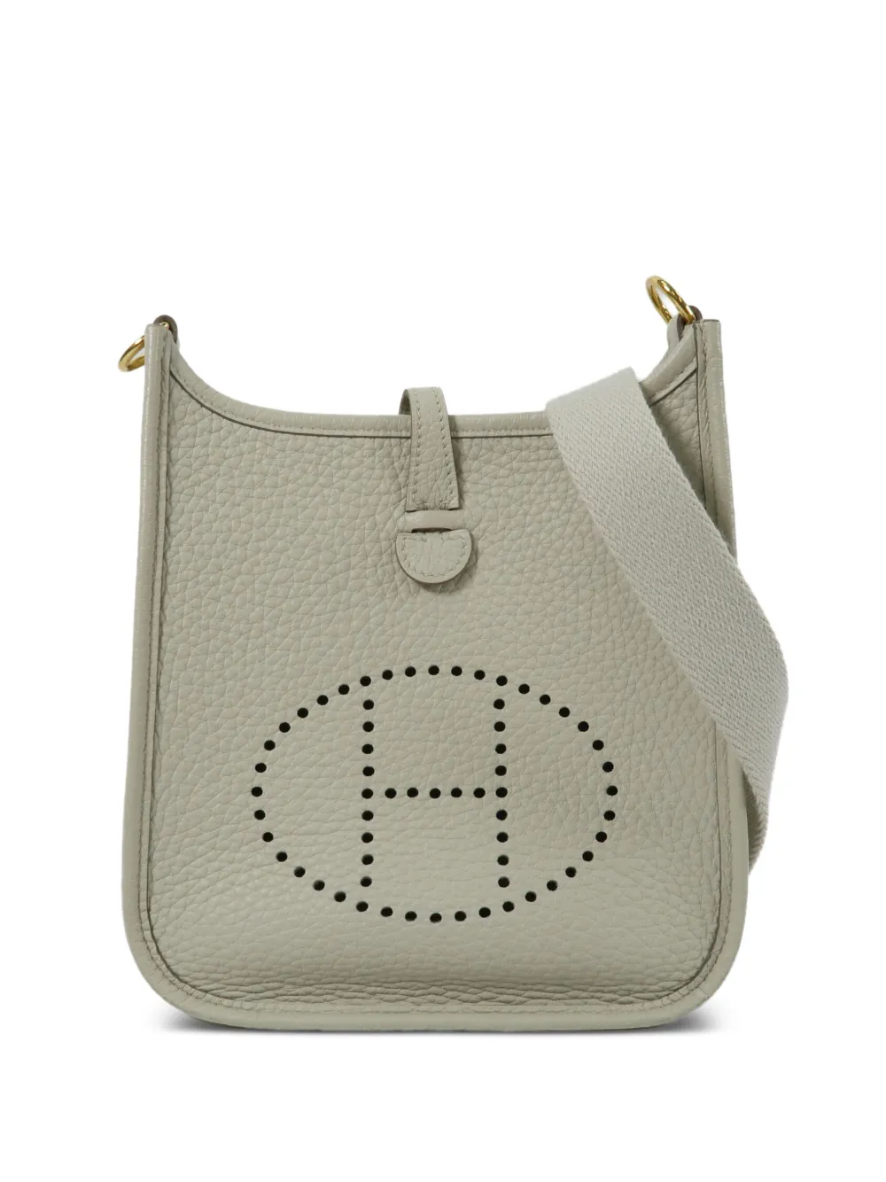 Hermès Pre-Owned TPM Evelyne Schultertasche aus Kalbsleder - Nude