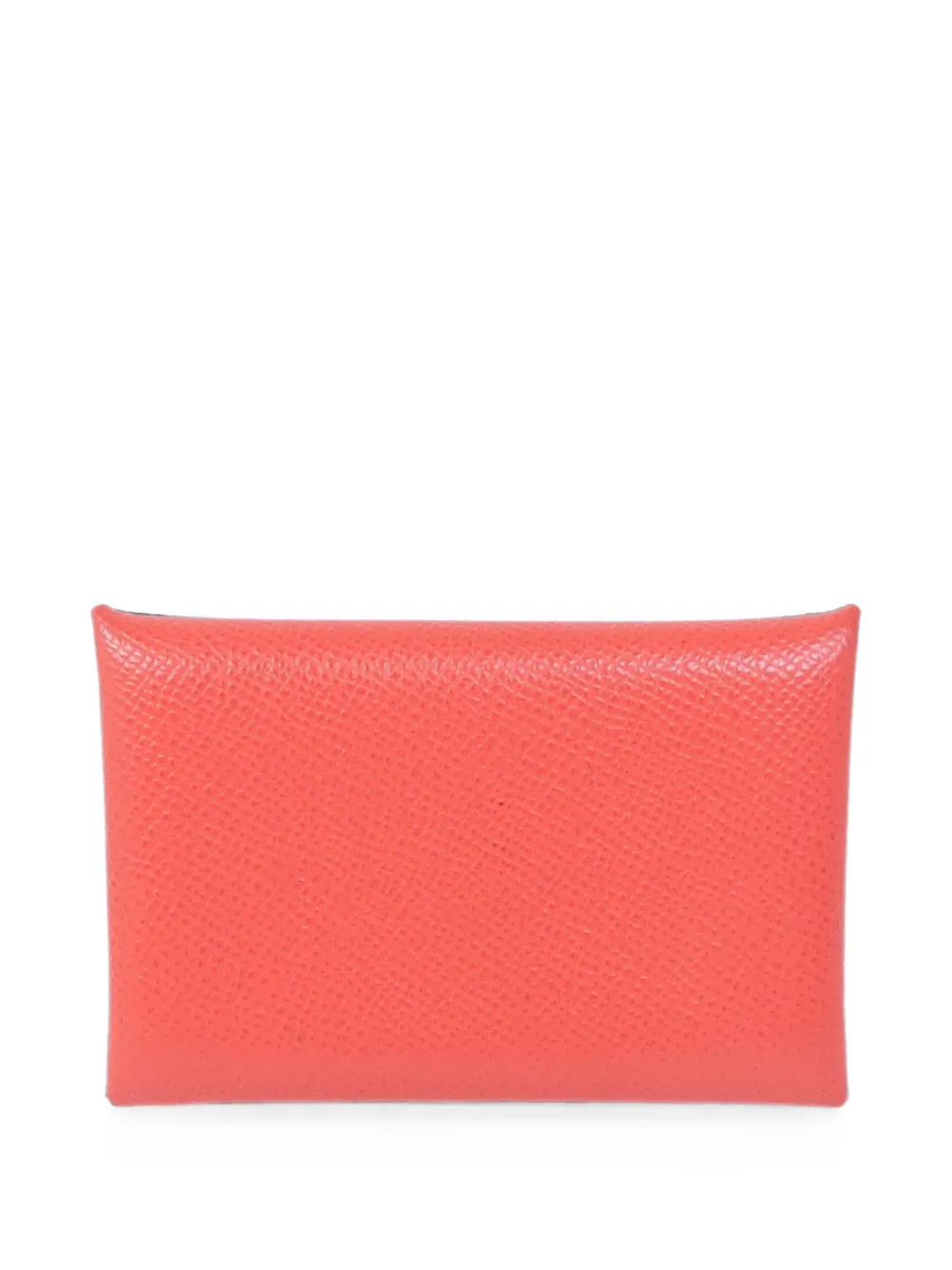 Hermès Pre-Owned Calvi card case - Arancione