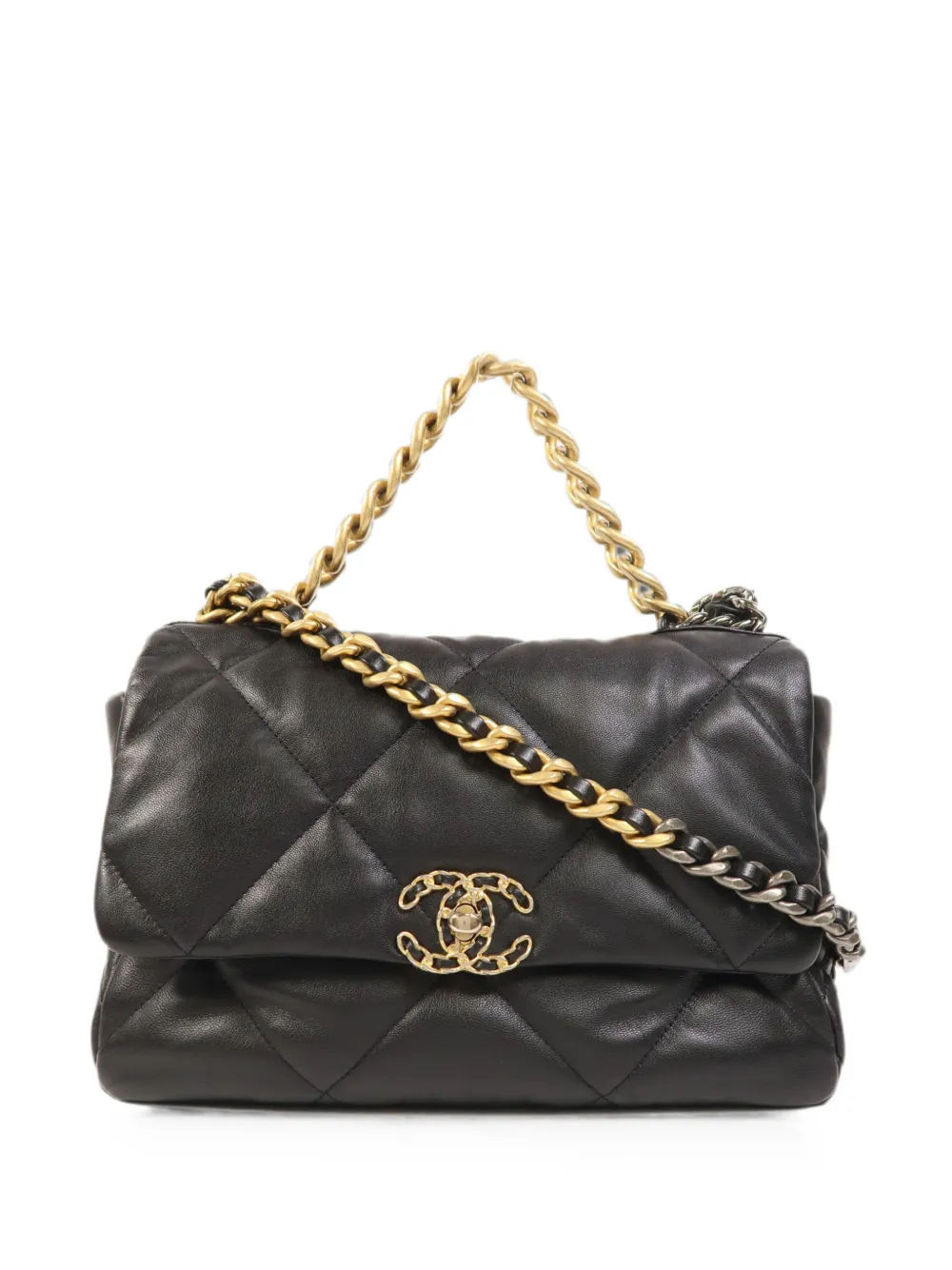 CHANEL Pre-Owned 19 Flap shoulder bag - Nero