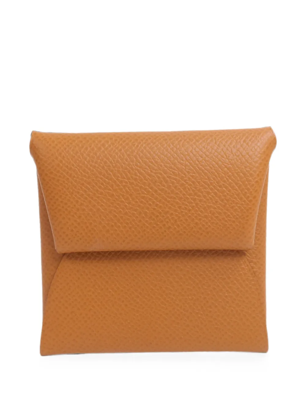 Hermès Pre-Owned Bastia Epsom leather coin purse - Marrone