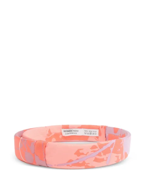 Hermès Pre-Owned silk hairband