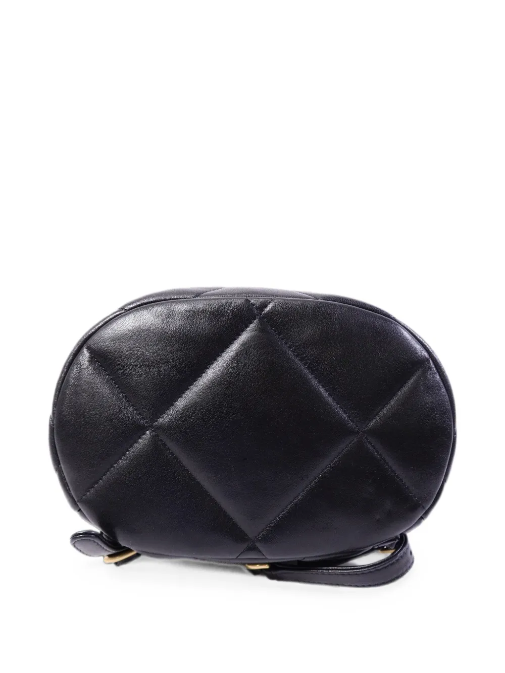 CHANEL Pre-Owned Chanel 19 CC rugzak met draaislot Zwart
